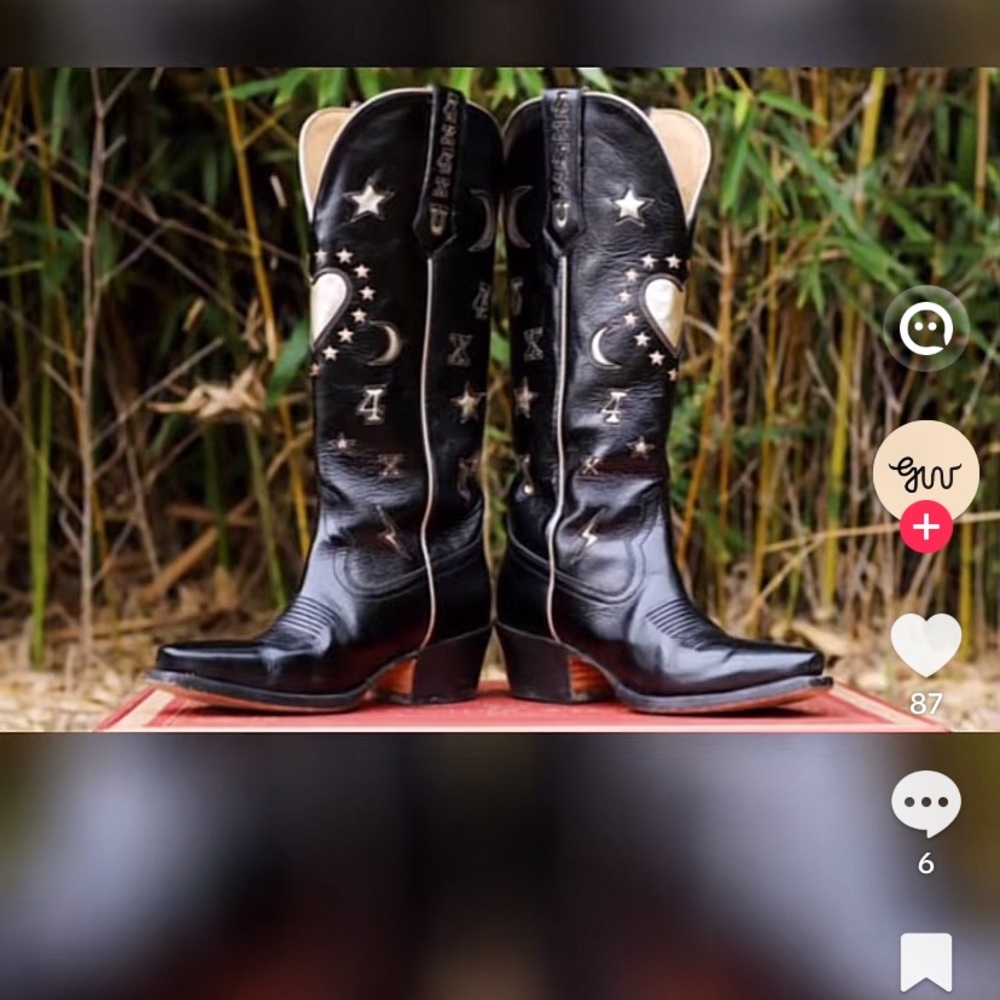 Black Western Cowboy Boots